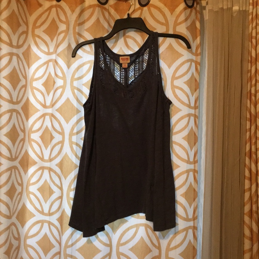 Navy tank top